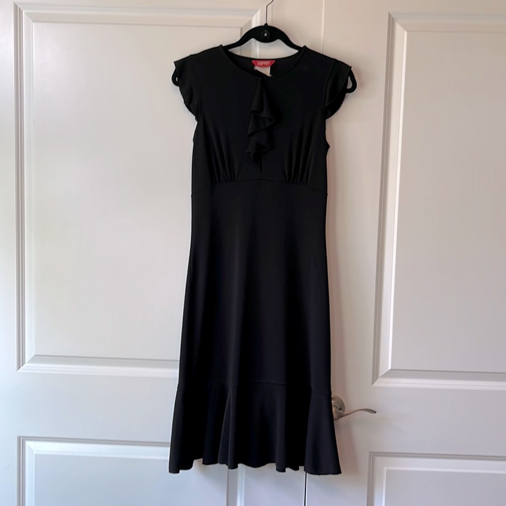 Vintage ESPRIT juniors black dress